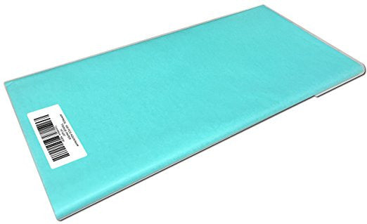 Aqua Blue Tissue Paper Squares, Bulk 480 Sheets, Premium Gift Wrap and Art Supplies for Birthdays, Holidays, or Presents by Feronia packaging, Large 15 Inch x 20 Inch