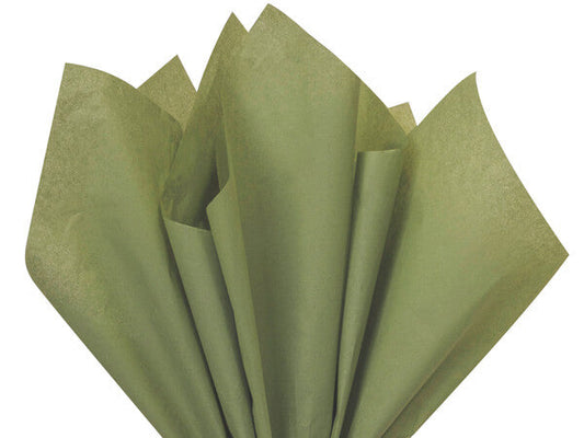 Tapestry Green Tissue Paper