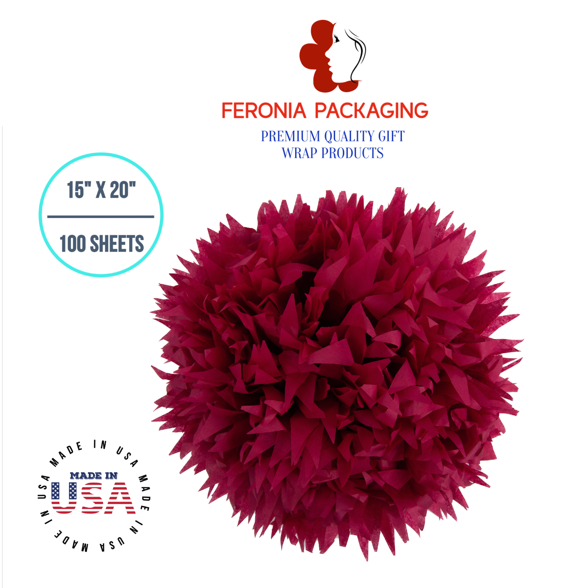Cranberry Tissue Paper