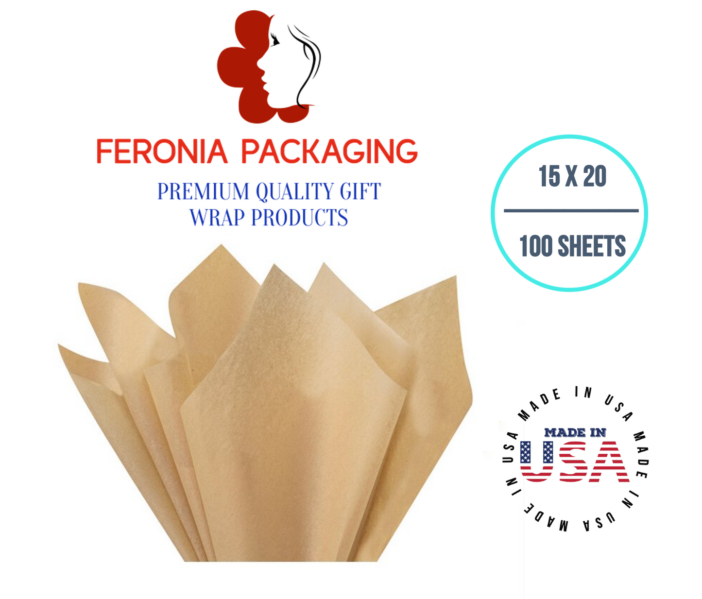Desert Tan Tissue Paper
