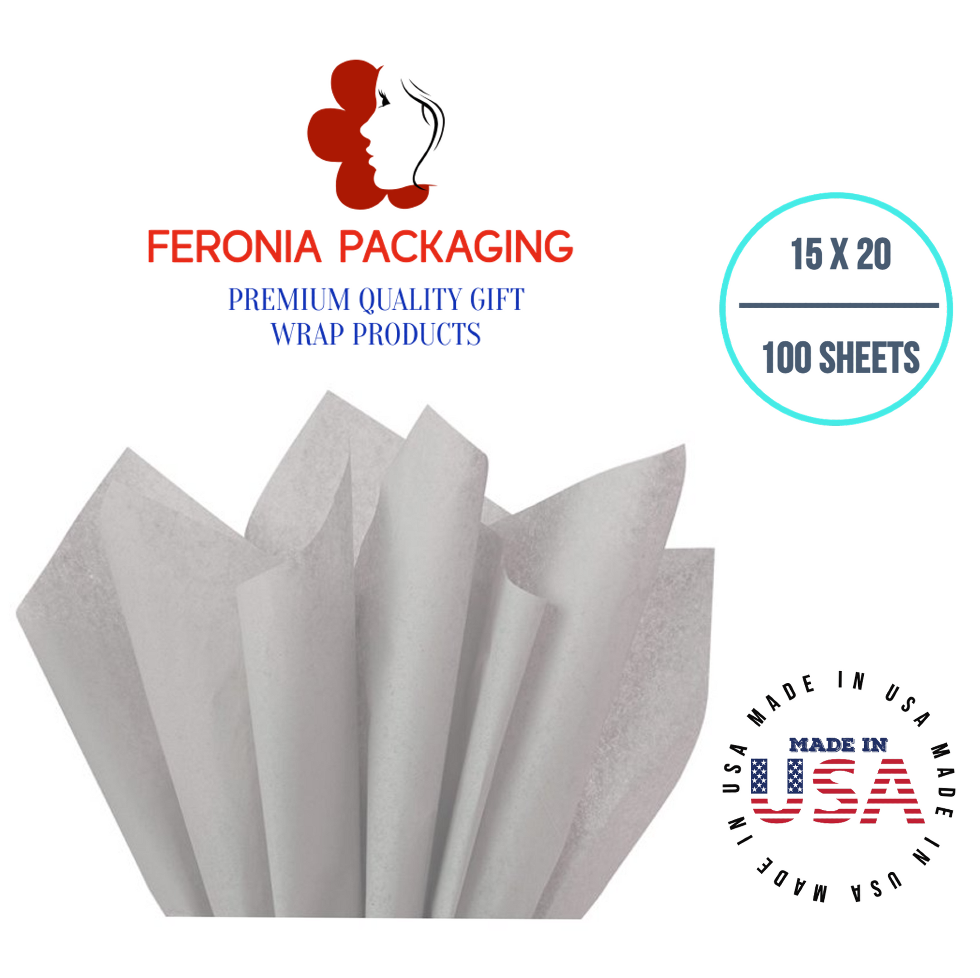Gray Tissue Paper