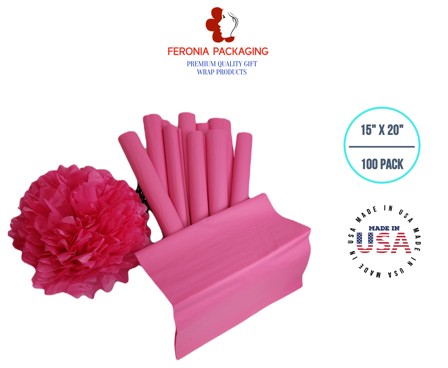 Hot Pink Tissue Paper