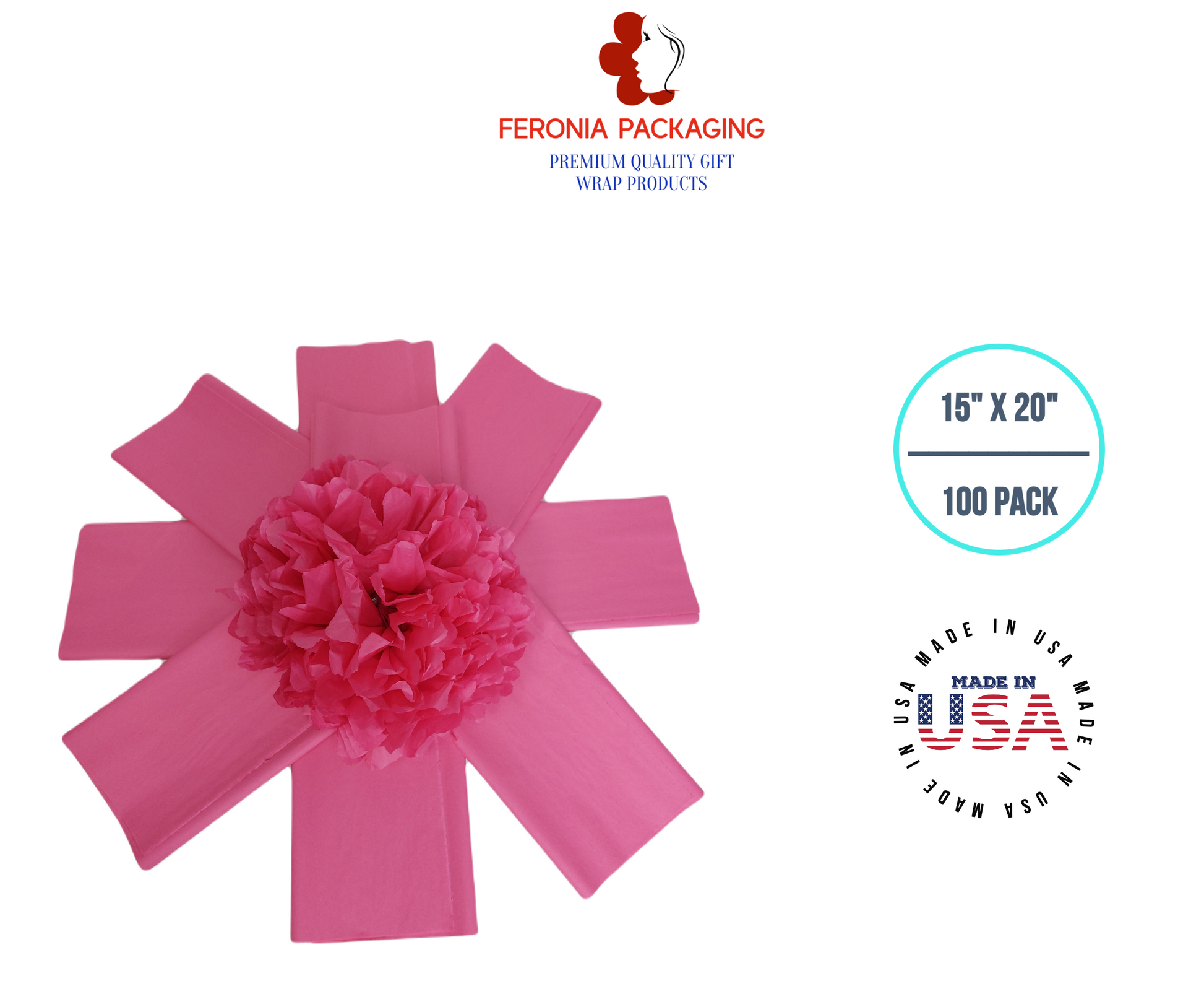 Hot Pink Tissue Paper