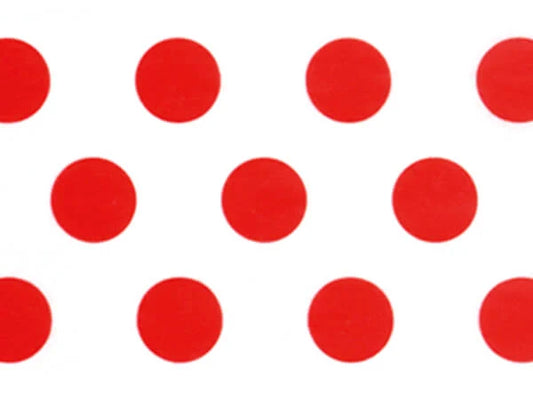 Red Polka Dot Tissue Paper