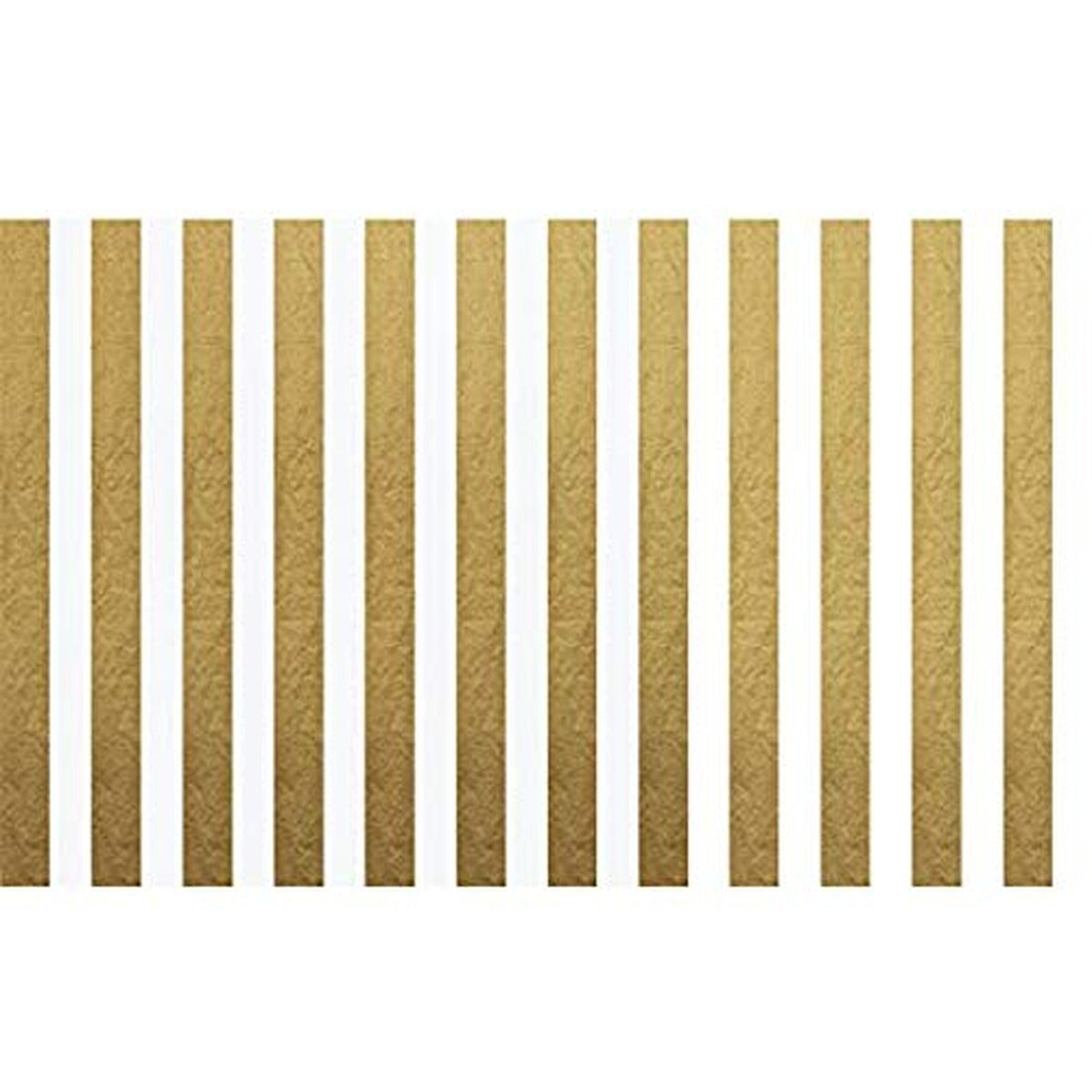 Gold Metallic Stripe Tissue Paper