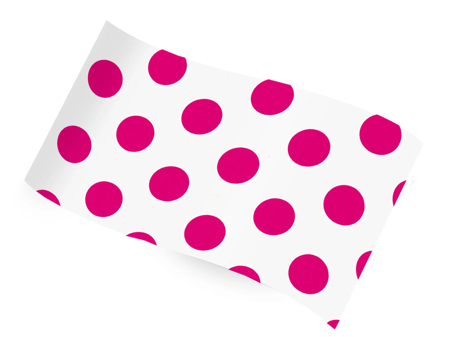 Hot Pink Polka Dot Tissue Paper