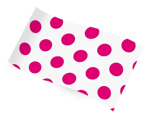 Hot Pink Polka Dot Tissue Paper