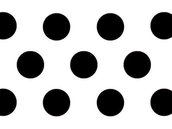 Large Black Polka Dot Tissue Paper