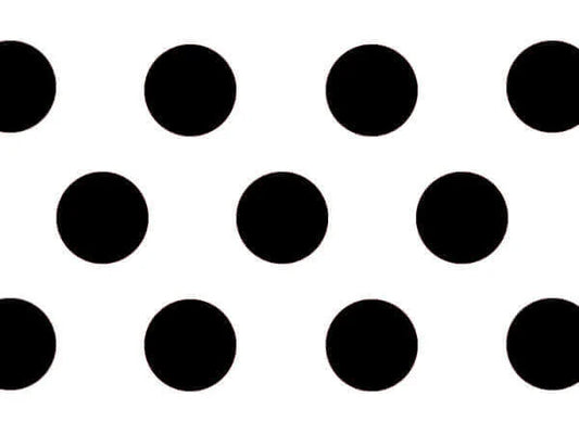 Large Black Polka Dot Tissue Paper