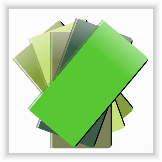 Green Mix Tissue Paper