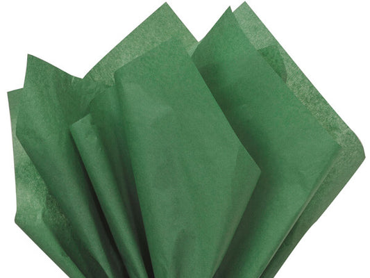 Holiday Green Tissue Paper Squares, Bulk 100 Sheets, Premium Gift Wrap and Art Supplies for Birthdays, Holidays, or Presents by Feronia packaging, Large 15 Inch x 20 Inch