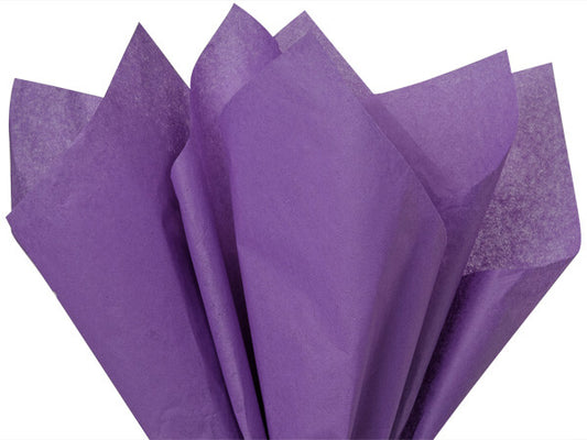 Plum Tissue Paper Squares, Bulk 100 Sheets, Premium Gift Wrap and Art Supplies for Birthdays, Holidays, or Presents by Feronia packaging, Large 15 Inch x 20 Inch