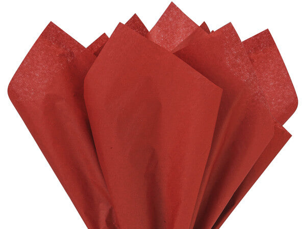 Red Tissue Paper Squares, Bulk 100 Sheets, Premium Gift Wrap and Art Supplies for Birthdays, Holidays, or Presents by Feronia packaging, Large 15 Inch x 20 Inch